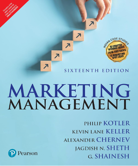 MARKETING MANAGEMENT 16TH EDITION